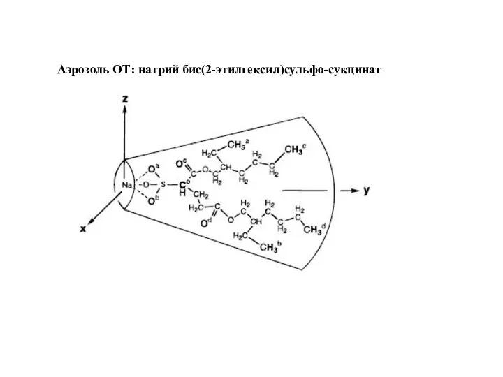 Аэрозоль ОТ: натрий бис(2-этилгексил)сульфо-сукцинат