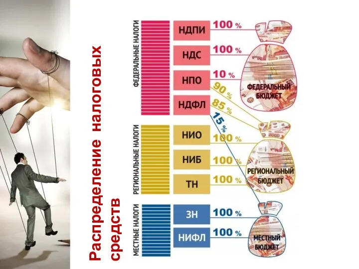 Распределение налоговых средств