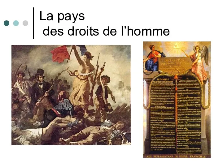 La pays des droits de l’homme