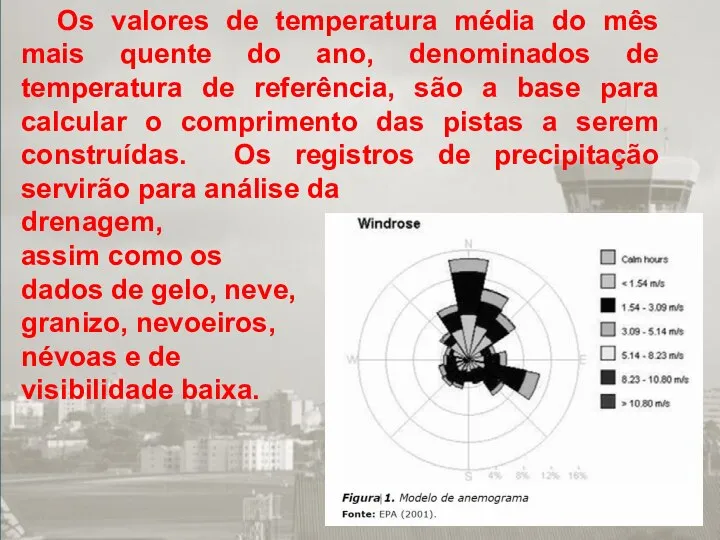 Os valores de temperatura média do mês mais quente do ano,