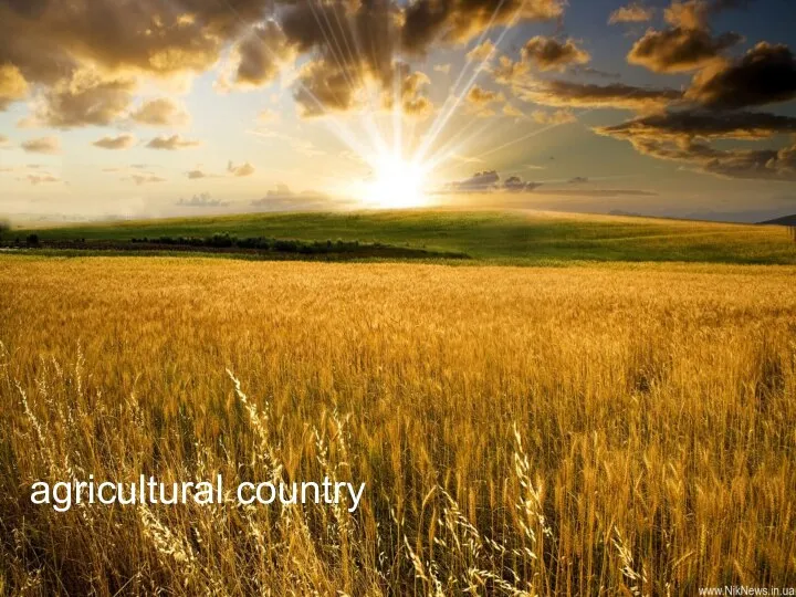 agricultural country