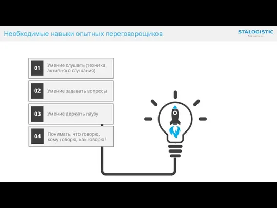 Необходимые навыки опытных переговорощиков