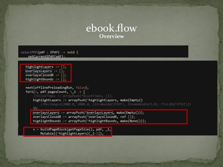 ebook.flow Overview