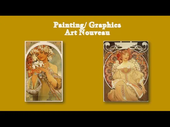 Painting/ Graphics Art Nouveau