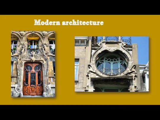 Modern architecture