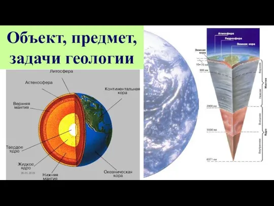 Объект, предмет, задачи геологии 28.01.2019