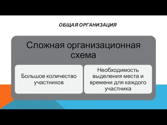 ОБЩАЯ ОРГАНИЗАЦИЯ