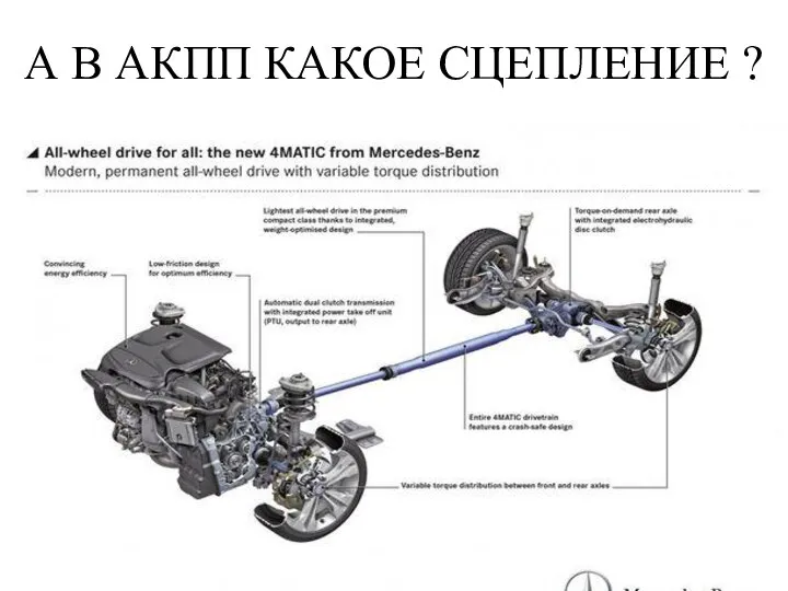 А В АКПП КАКОЕ СЦЕПЛЕНИЕ ?