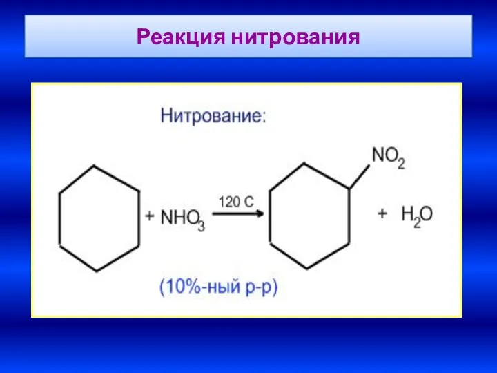 Реакция нитрования