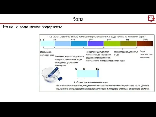 Что наша вода может содержать: Вода