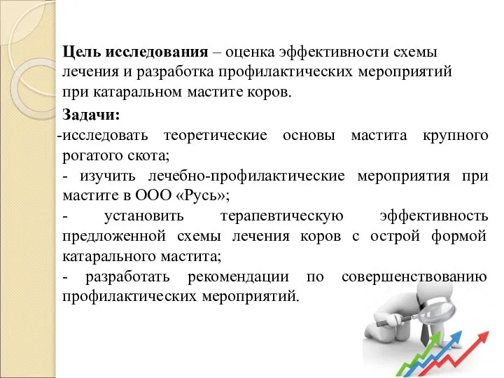 Цель исследования – оценка эффективности схемы лечения и разработка профилактических мероприятий