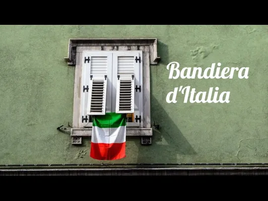 Bandiera d'Italia