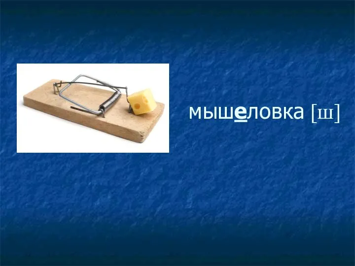 мышеловка [ш]