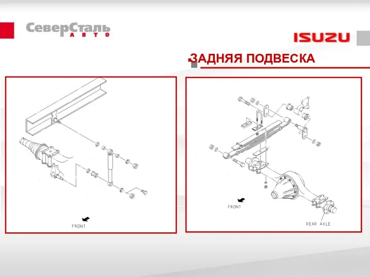 ЗАДНЯЯ ПОДВЕСКА