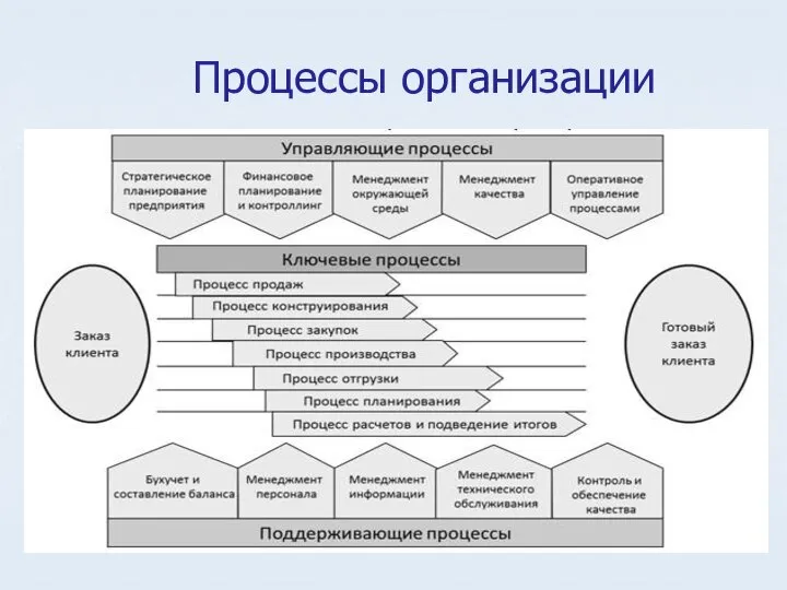 Процессы организации