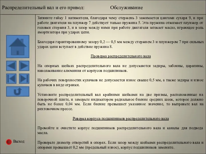 Выход Затяните гайку 1 натяжителя, благодаря чему стержень 3 зажимается цангами