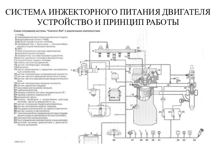 СИСТЕМА ИНЖЕКТОРНОГО ПИТАНИЯ ДВИГАТЕЛЯ УСТРОЙСТВО И ПРИНЦИП РАБОТЫ