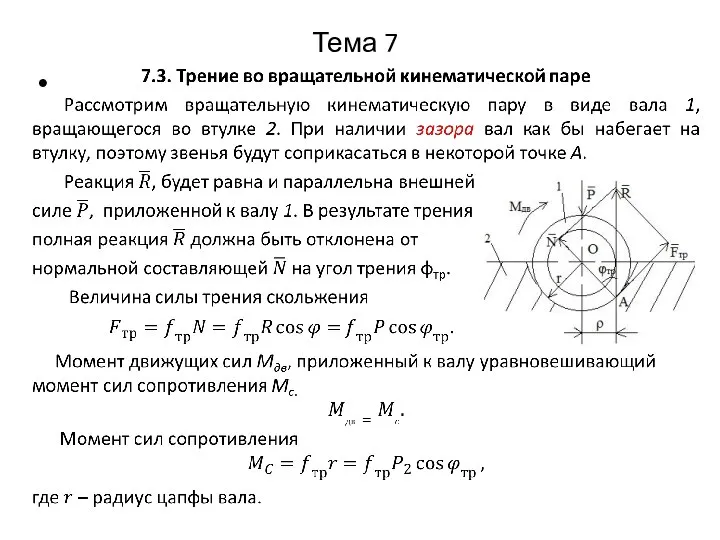 Тема 7