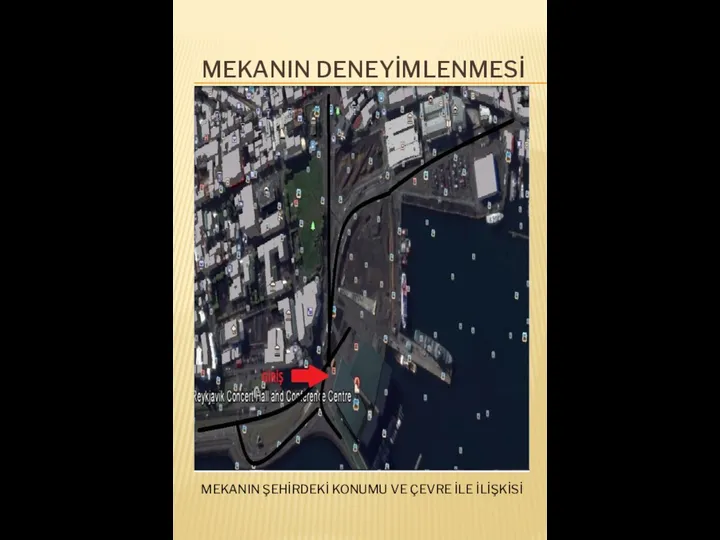 MEKANIN DENEYİMLENMESİ MEKANIN ŞEHİRDEKİ KONUMU VE ÇEVRE İLE İLİŞKİSİ