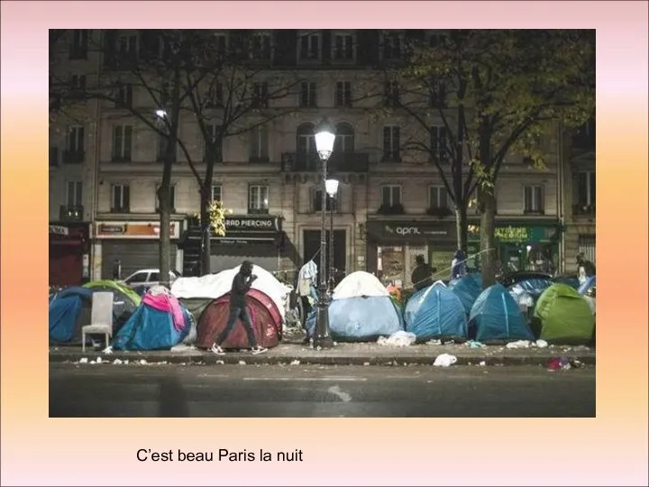 C’est beau Paris la nuit