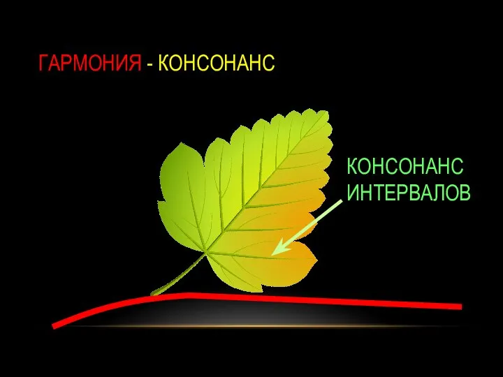 ГАРМОНИЯ - КОНСОНАНС КОНСОНАНС ИНТЕРВАЛОВ