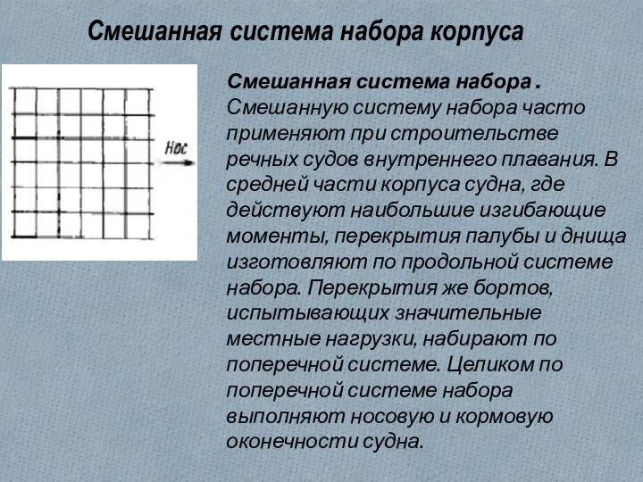 Смешанная система набора корпуса Смешанная система набора . Смешанную систему набора