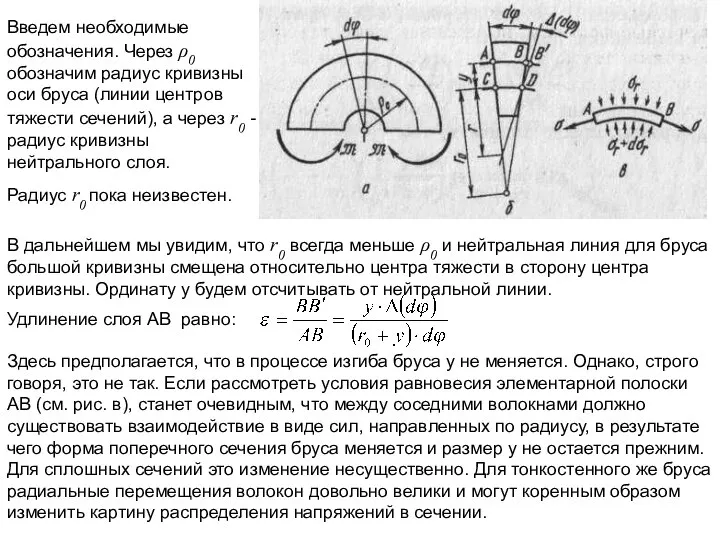 В дальнейшем мы увидим, что r0 всегда меньше ρ0 и нейтральная