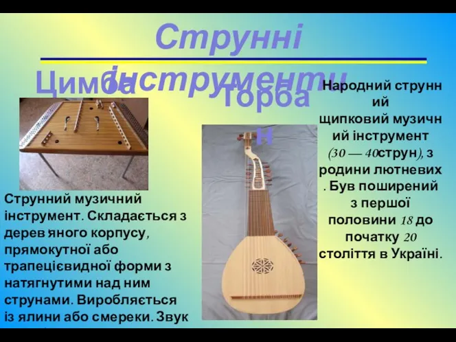 Струнні інструменти Народний струнний щипковий музичний інструмент(30 — 40струн), з родини