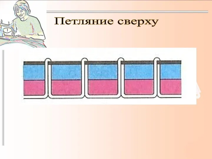 Петляние сверху