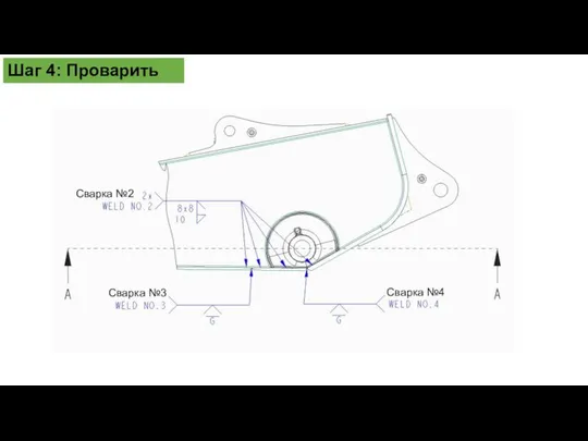 Шаг 4: Проварить Сварка №2 Сварка №3 Сварка №4