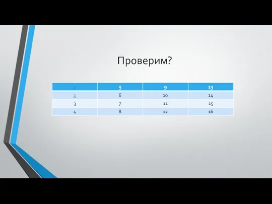 Проверим?