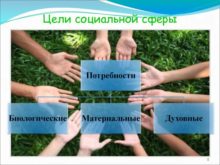 Цели социальной сферы