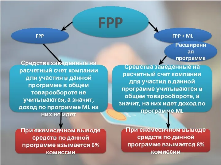 FPP При ежемесячном выводе средств по данной программе взымается 6% комиссии