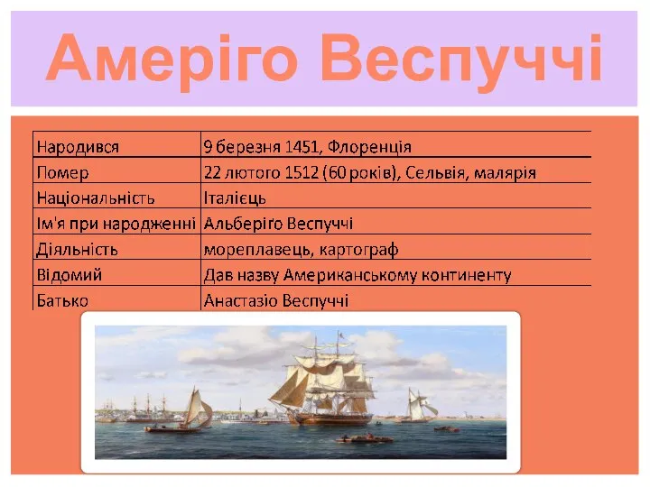 Амеріго Веспуччі