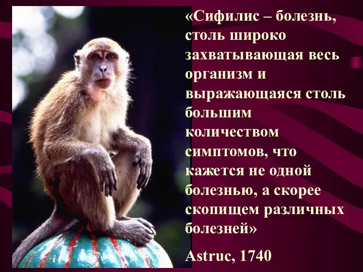 «Сифилис – болезнь, столь широко захватывающая весь организм и выражающаяся столь