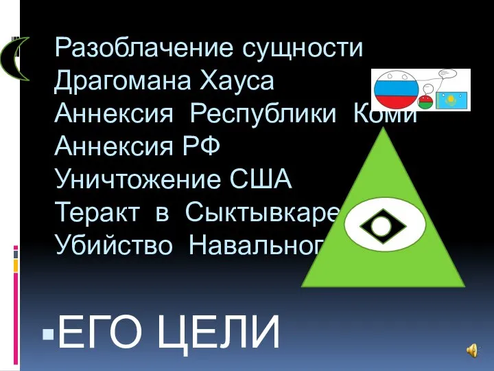 Разоблачение сущности Драгомана Хауса Аннексия Республики Коми Аннексия РФ Уничтожение США