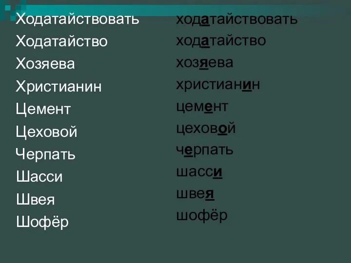 Ходатайствовать Ходатайство Хозяева Христианин Цемент Цеховой Черпать Шасси Швея Шофёр ходатайствовать