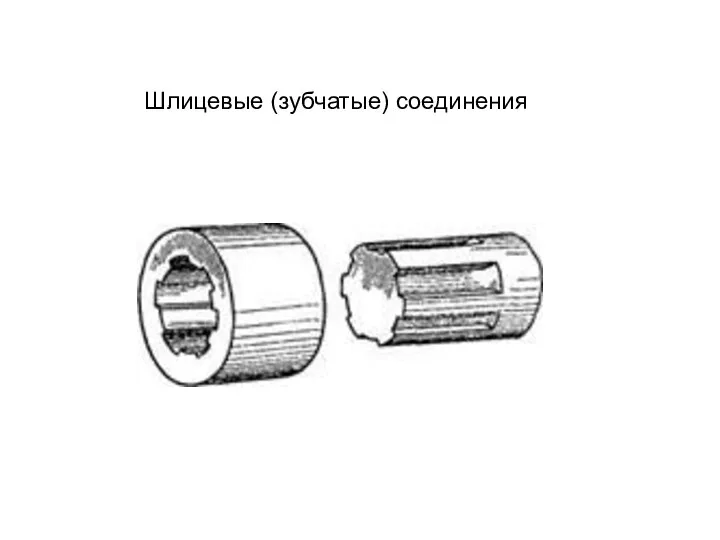 Шлицевые (зубчатые) соединения