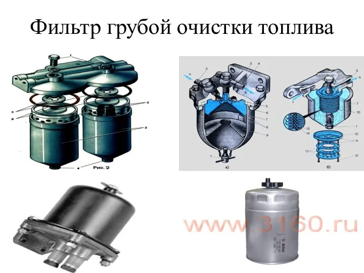 Фильтр грубой очистки топлива