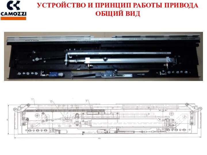 УСТРОЙСТВО И ПРИНЦИП РАБОТЫ ПРИВОДА ОБЩИЙ ВИД