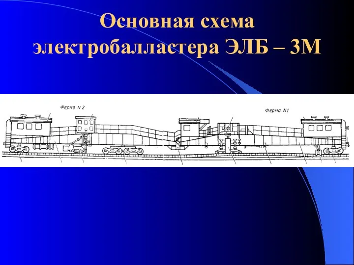 Основная схема электробалластера ЭЛБ – 3М