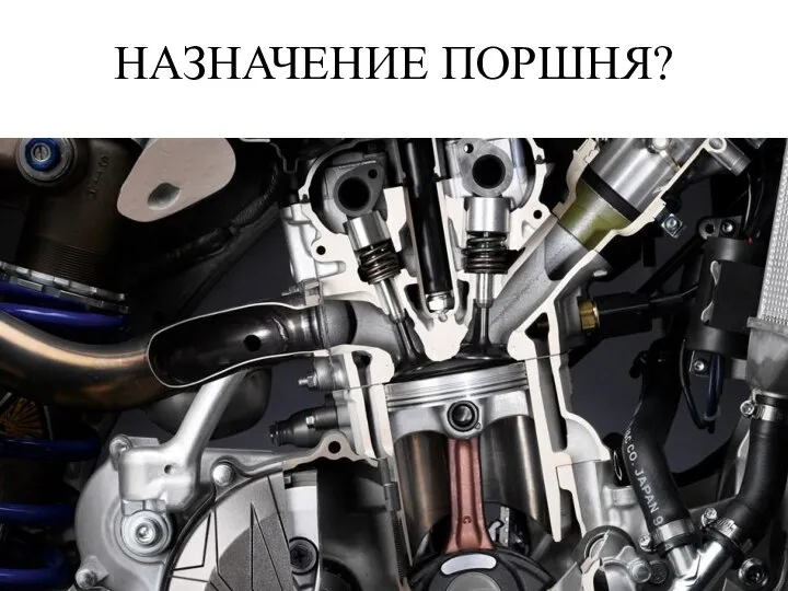 НАЗНАЧЕНИЕ ПОРШНЯ?