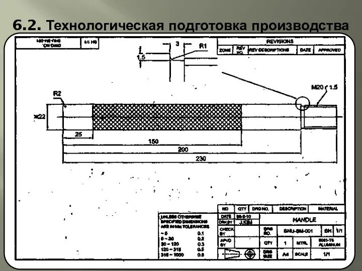 6.2. Технологическая подготовка производства