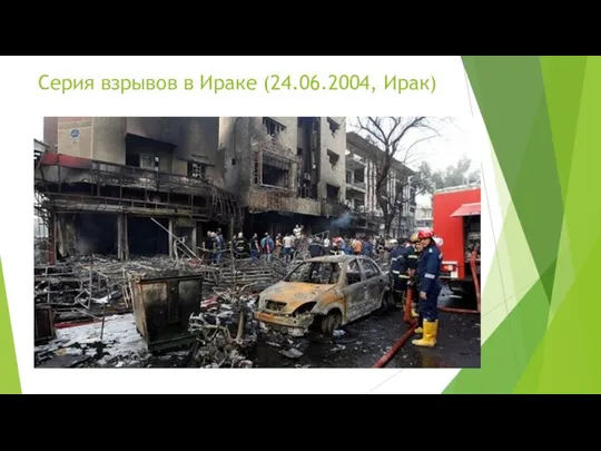 Серия взрывов в Ираке (24.06.2004, Ирак)