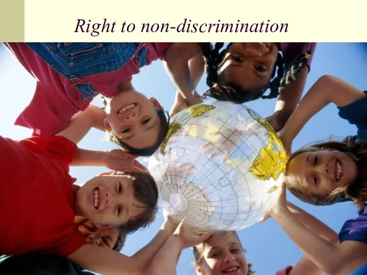 Right to non-discrimination