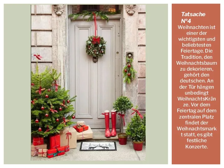 Weihnachten ist einer der wichtigsten und beliebtesten Feiertage. Die Tradition, den