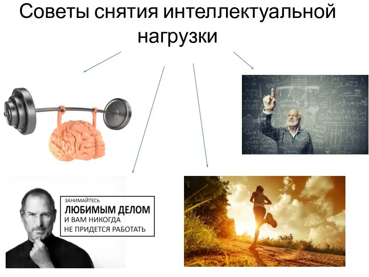 Советы снятия интеллектуальной нагрузки