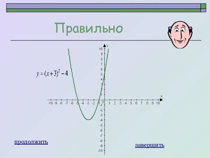 Правильно продолжить завершить