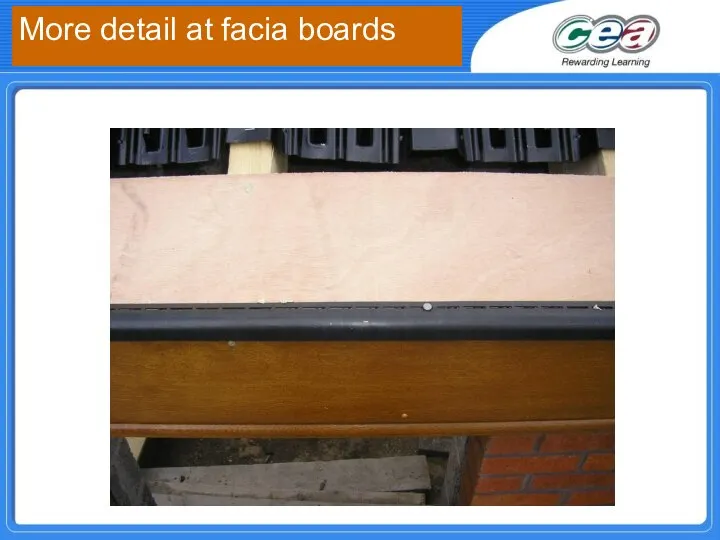More detail at facia boards