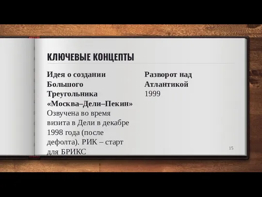 Идея о создании Большого Треугольника «Москва–Дели–Пекин» Озвучена во время визита в